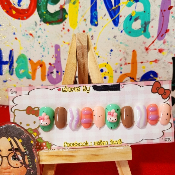 Gel Nail Stick on (hamdmade) - Picture 11 of 17